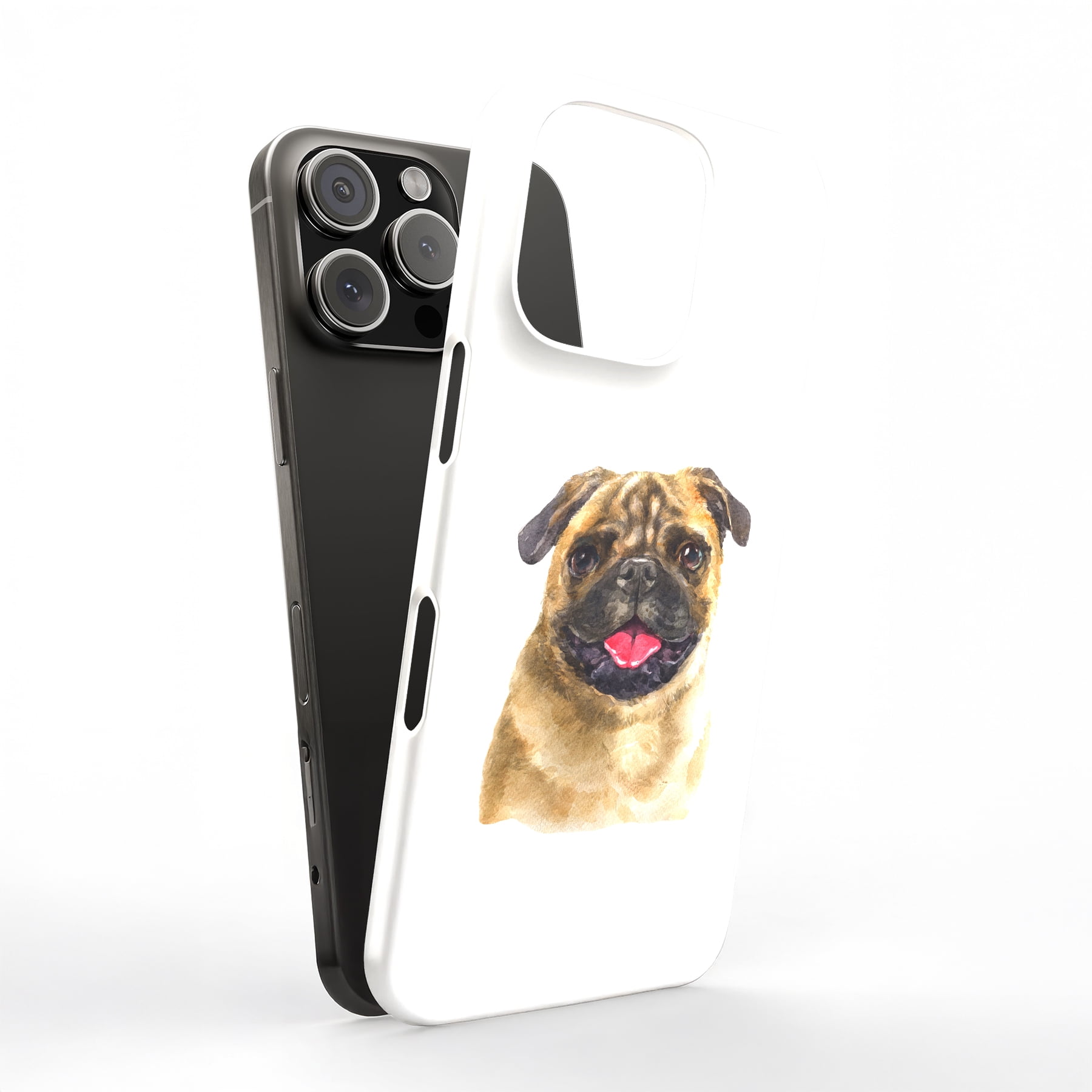 For Apple iPhone 12 Mini, Hard Shell Case, Dog Painting j Print, USA ...