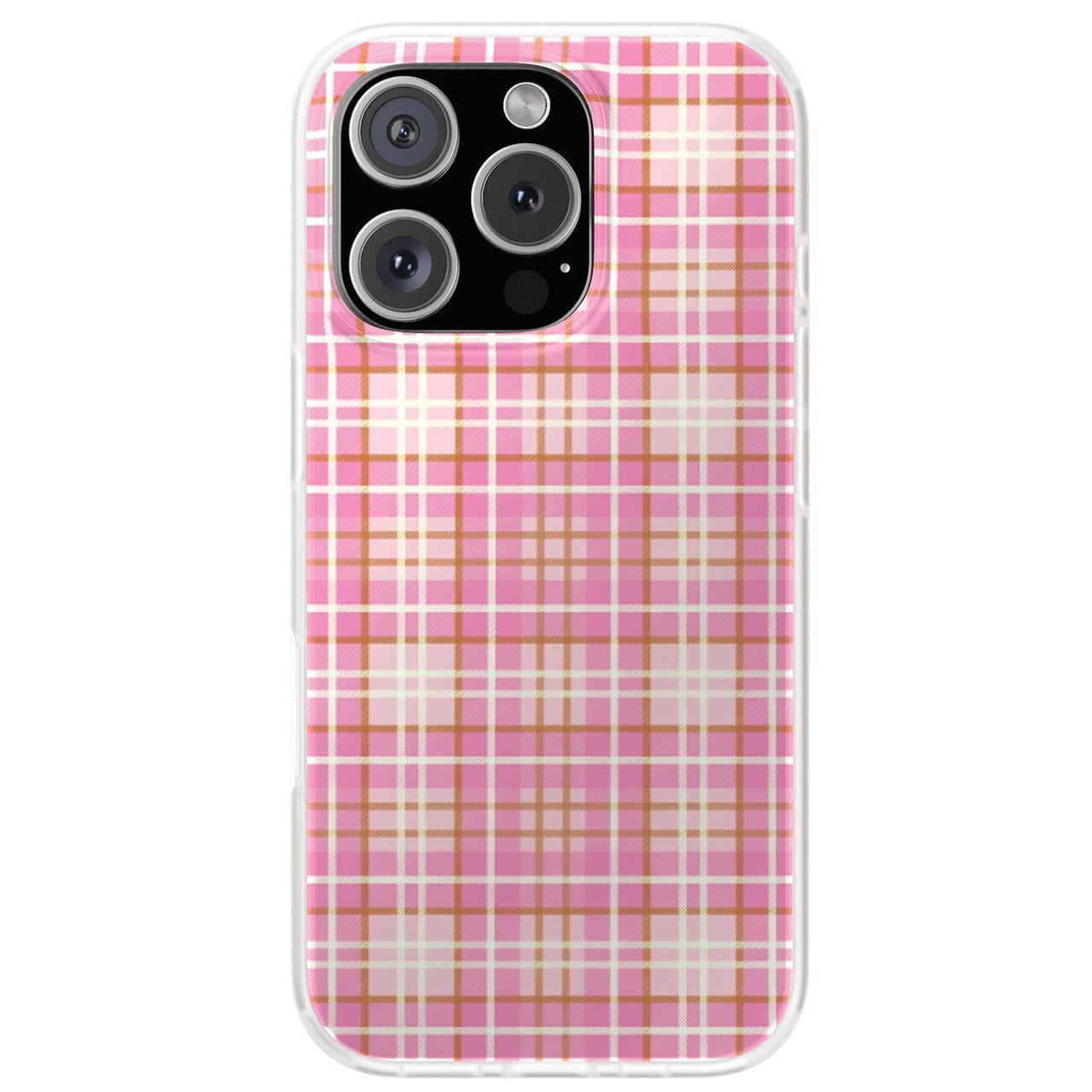 For Apple iPhone 12 Mini, Soft Matte Case, Plaid Pattern 4 Print, USA - Walmart.com