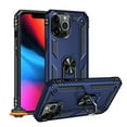 thumbnail image 1 of For Apple iPhone 12 Pro Max (6.7") Shockproof Hybrid Dual Layer Hard TPU with Ring Stand Kickstand Heavy Duty Armor Shell Phone Case Cover by Xpression [Blue], 1 of 9