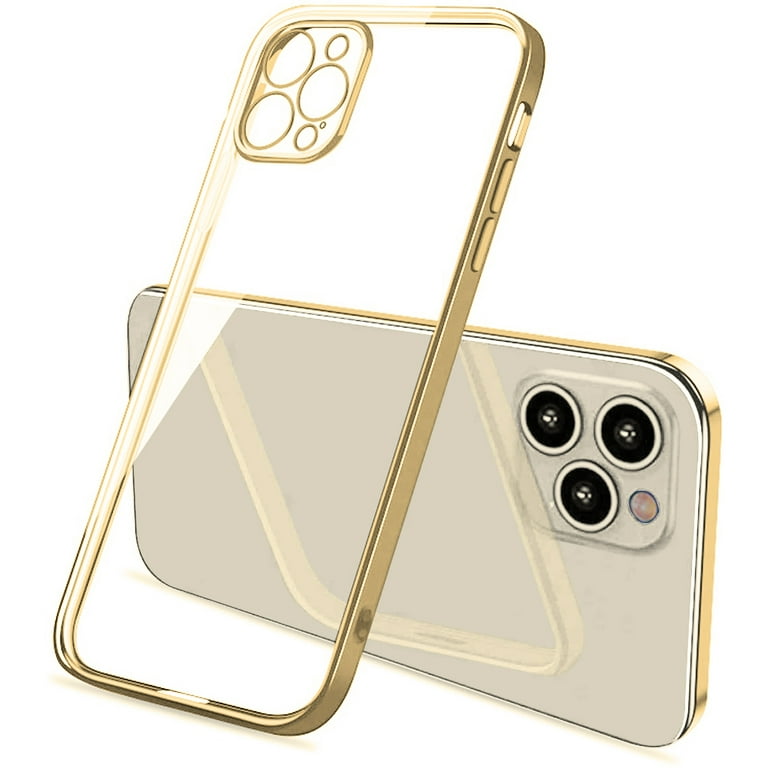 For Apple iPhone 12 Pro / Phone 12 6.1 inch Metallic Chrome Hybrid 