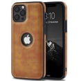 thumbnail image 1 of For Apple iPhone 12 / iPhone 12 Pro (6.1'') Case Luxury Leather Business Vintage Elegant Slim Non-Slip Soft Grip Shockproof Protective Cover, 1 of 6