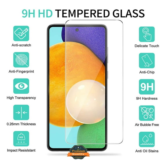 For Apple iPhone 13 (6.1") LCD Clear Screen Protector Temper Glass, Easy Installation 9H Transparent HD Glass Protective Guard Screen Cover by Xpression [Clear]