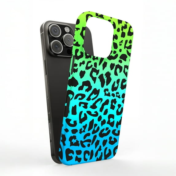 For Apple iPhone 13 Mini, Hard Shell Case, Cool Leopard Print, USA ...