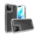thumbnail image 1 of For Apple iPhone 13 Pro (6.1") Heavy Duty Rugged 3 in 1 Hybrid Shockproof Full Body Bumper [Military Grade] Transparent Protective Cover ,Xpm Phone Case [Clear], 1 of 8