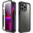 thumbnail image 1 of For Apple iPhone 13 Pro Case, BEASTEK DRN Series, Shockproof Cover, with Built-in Screen Protector Full Body Rugged Protective Cover, 2021 released 6.1 inch, 1 of 6