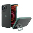 thumbnail image 1 of For Apple iPhone 13 Pro Max (6.7") Cases with Kickstand & Camera Protection Hybrid Rubber Bumper Shockproof Anti-Slip Drop Phone Case Cover by Xpression [Green], 1 of 1