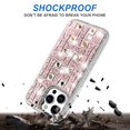thumbnail image 1 of For Apple iPhone 13 Pro Max Sparkly 3D Design Diamond Shockproof Protective Bling Rhinestone Hybrid Skin Cover ,Xpm Phone Case [ Pinwheel Pink ], 1 of 4