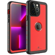 For Apple iPhone 13 Pro Max Waterproof Case, BEASTEK NRE Series, Shockproof Underwater IP68 Certified Case, with Built-in Screen Protector Full Body Rugged Protective Cover, 6.7 inch