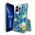 thumbnail image 1 of For Apple iPhone 14 Plus (6.7") Floral Patterns Design TPU Silicone Shock Absorption Bumper Slim Hard Back Phone Case Cover by Xpression - Tropical Hibiscus Flower, 1 of 9