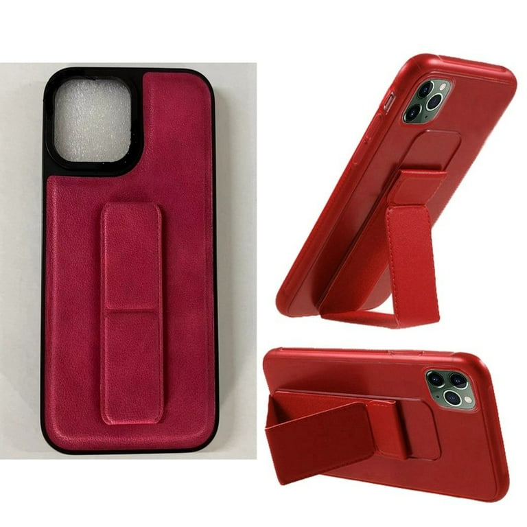 For iPhone 13 PRO MAX phone case with kickstand hand wrist strap