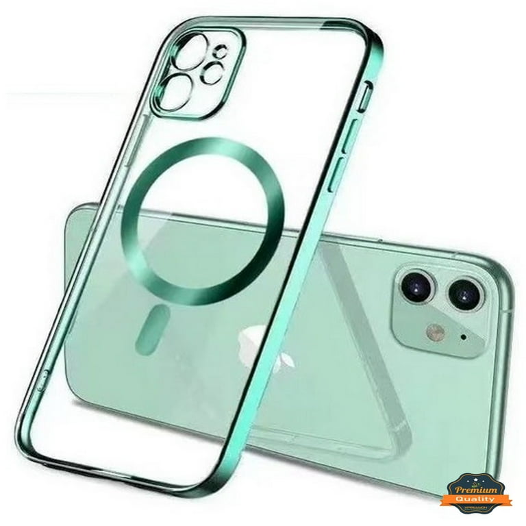For Apple iPhone 14 Pro Magnetic Hybrid Clear with Plating