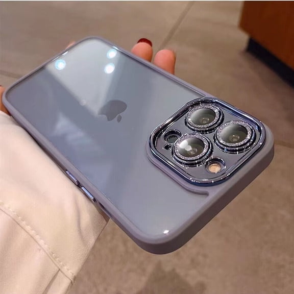 For Apple iPhone 14 Pro Luxury Shockproof Glitter Case Clear Bumper Cover