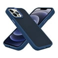 thumbnail image 1 of For Apple iPhone 14 Pro Max (6.7") Slim Fit Hybrid Frosted Matte Polished Oil Thick Acrylic Hard PC TPU Frame Cover ,Xpm Phone Case [ Blue ], 1 of 3