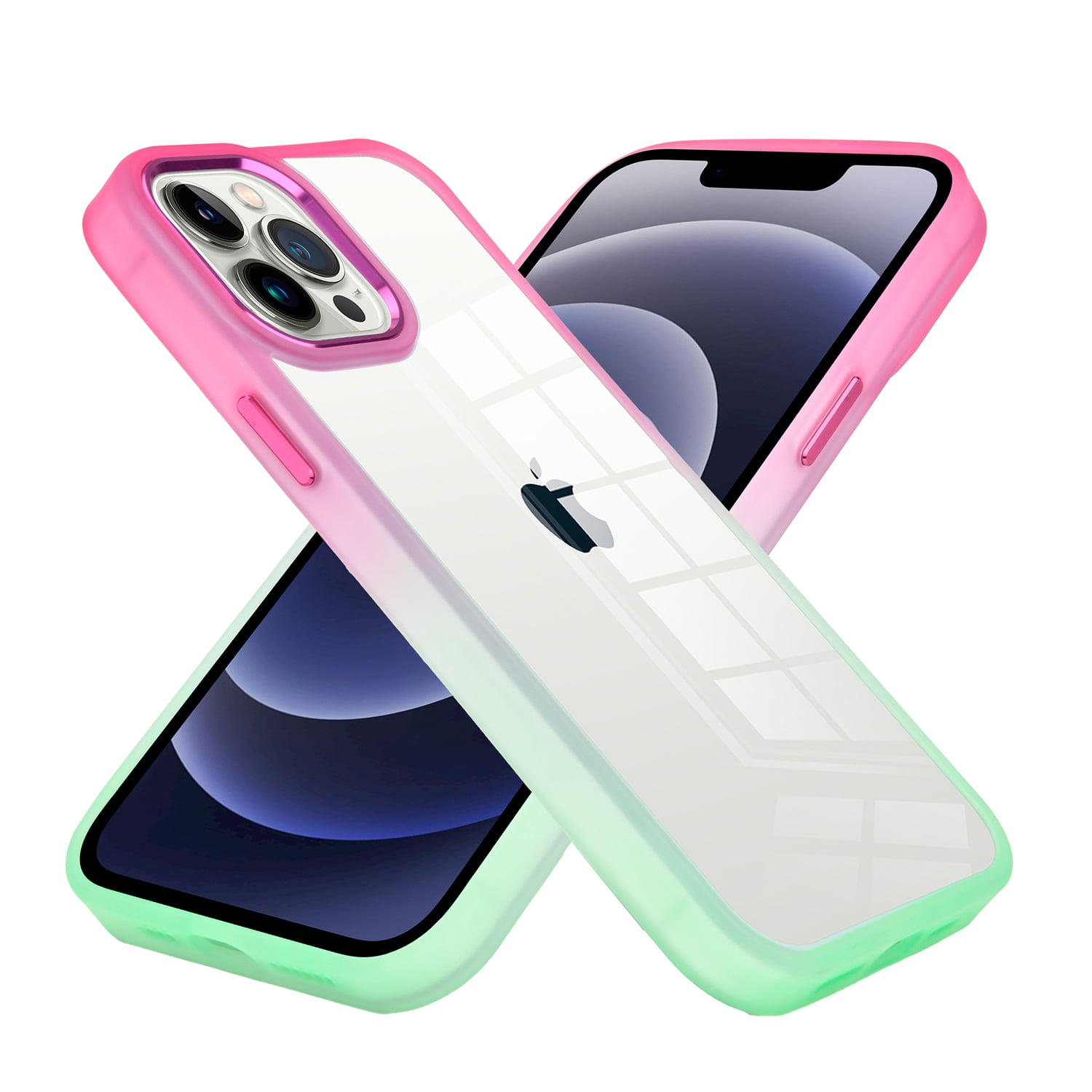 Funda Iphone 14 Pro Max Smoked Bumper Colores