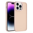thumbnail image 1 of For Apple iPhone 14 Pro Max 6.7 inch Slim Matte Colored Frame Shockproof Hybrid Case Cover Pink, 1 of 6