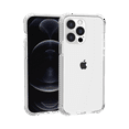 thumbnail image 1 of For Apple iPhone 15 (6.1") Hybrid Transparent Acrylic Rubber Gummy Gel Hard PC Silicone TPU Color Bumper Frame Cover ,Xpm Phone Case [ Clear / White ], 1 of 4