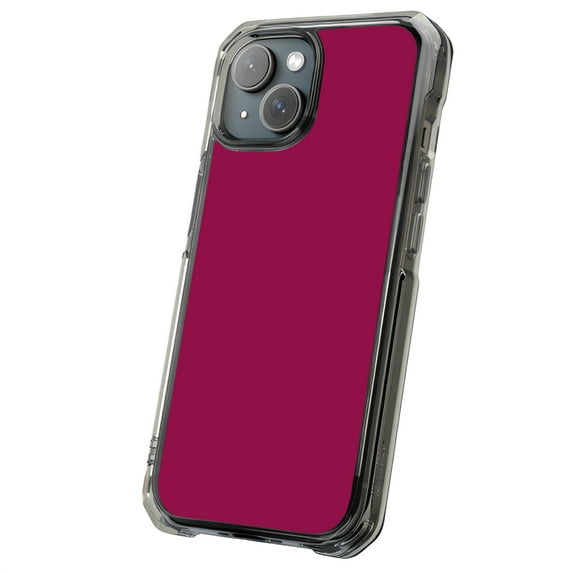 For Apple iPhone 15 Plus, MagSafe Rugged Case, Red Violet Print, USA ...