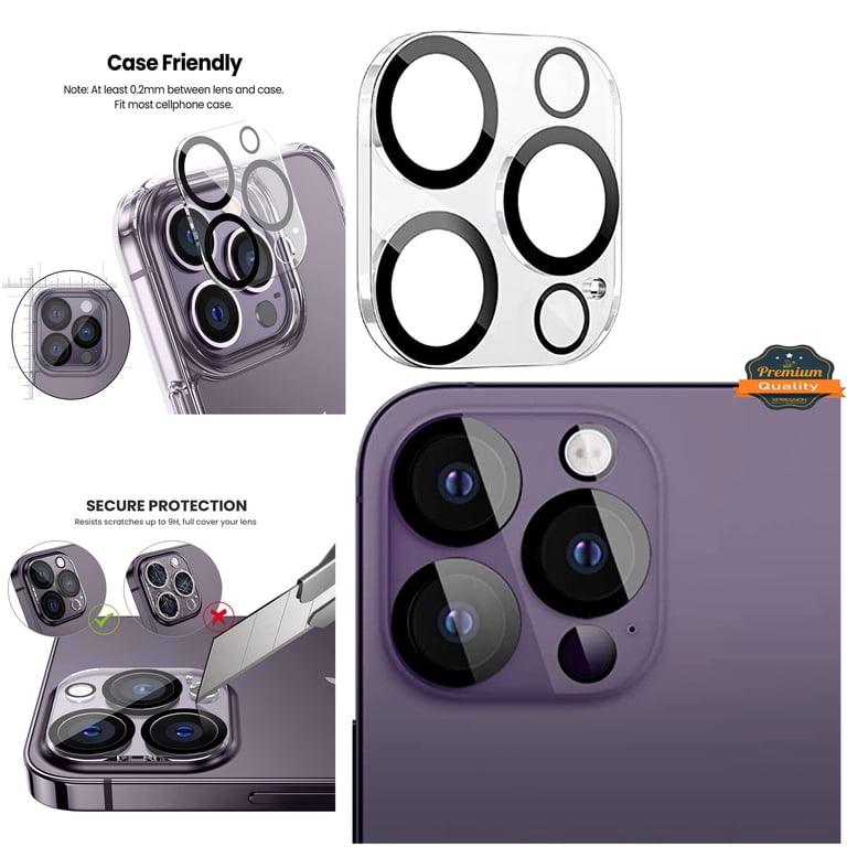 For Apple iPhone 15 Pro Max Tempered Glass Camera Lens
