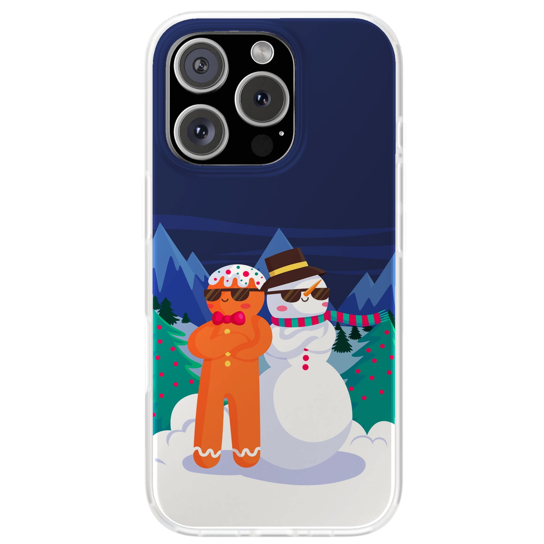 For Apple iPhone 15, Soft Matte Case, Cool Snowman Print, USA - Walmart.com