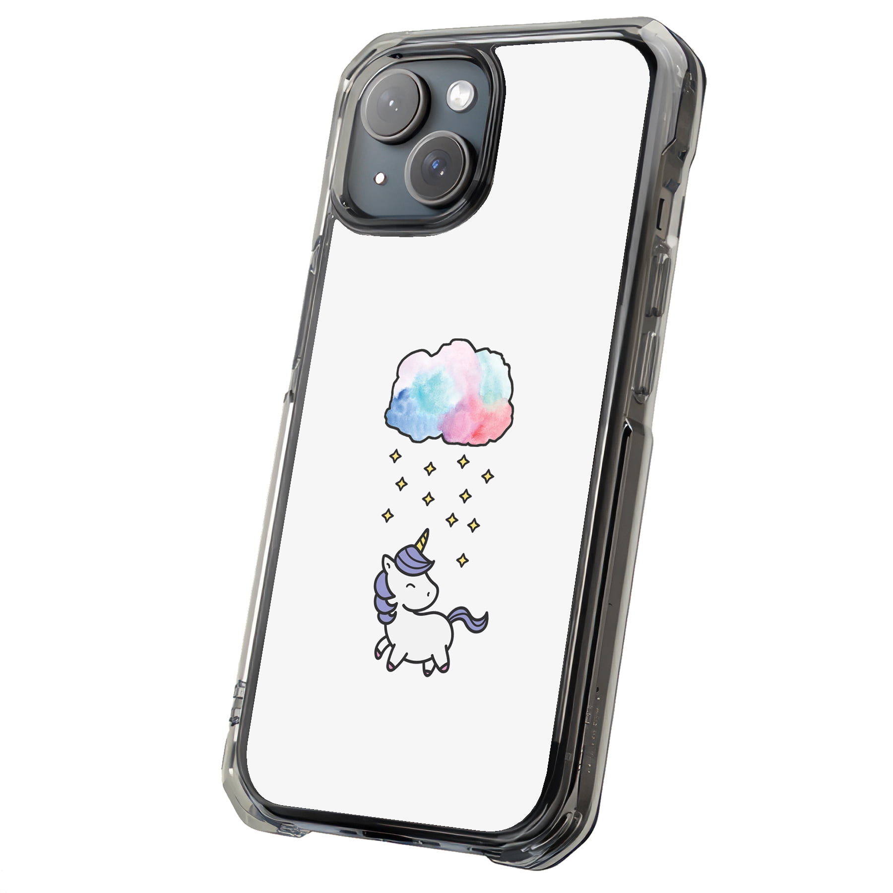 For Apple iPhone 16, MagSafe Rugged Case, Unicorn Star Print, USA ...