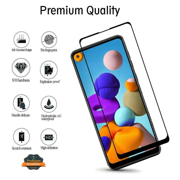 For Apple iPhone 16 Plus (6.7") Tempered Glass Screen Protector [Full Coverage] Curved Black Edged 9H Hardness Glass Screen Protector Cover ,Xpm Screen Protector [ Clear Black ]