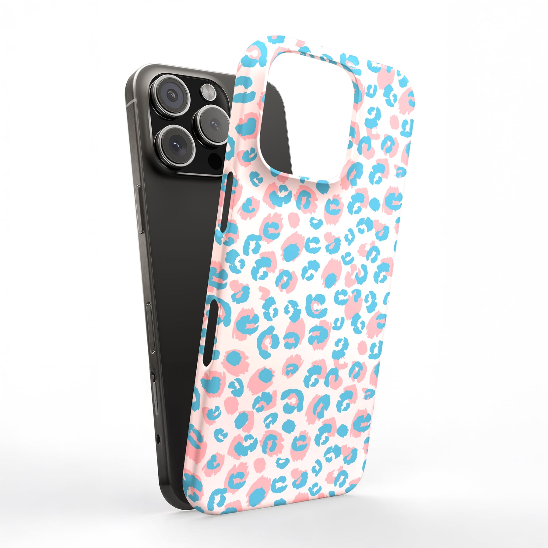 For Apple iPhone 16 Plus, Hard Shell Case, Pink Leopard Print, USA - Walmart.com