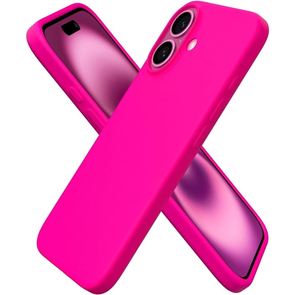 For Apple iPhone 16 Plus Scratch Resistant Camera Lens Protector Shockproof Hybrid Case Cover Pink