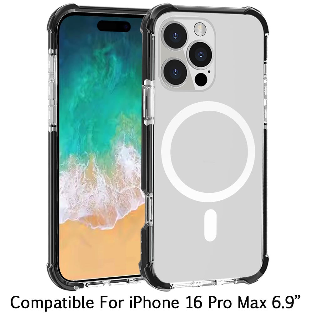iPhoneアクセサリー Apple iPhone 16 Pro Max Clear Case Apple iPhone 16 Clear Case with MagSafe - Walmart.com