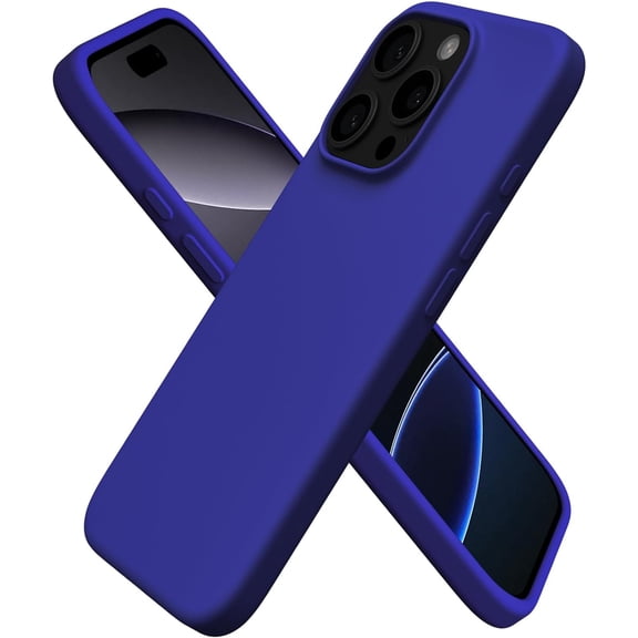 For Apple iPhone 16 Pro Max Scratch Resistant Camera Lens Protector Shockproof Hybrid Case Cover Blue