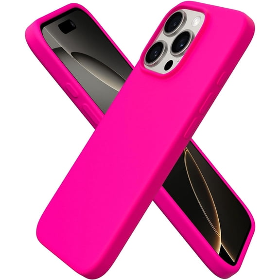 For Apple iPhone 16 Pro Scratch Resistant Camera Lens Protector Shockproof Hybrid Case Cover Pink