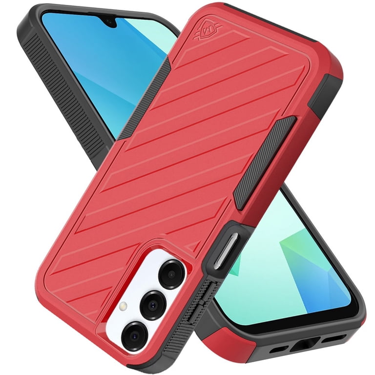 Heavy Duty Shockproof Case With Tempered Glass For IPhone 16e - Dual Layer Protection