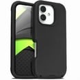 thumbnail image 1 of For Apple iPhone 17 Case Shockproof Dust/Drop Proof 3 in 1 Full Body Rugged Heavy Duty Durable Cover Black, 1 of 5