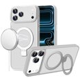 For Apple iPhone 18 Pro Max Metal Chrome Kickstand [Magnetic Circle ...
