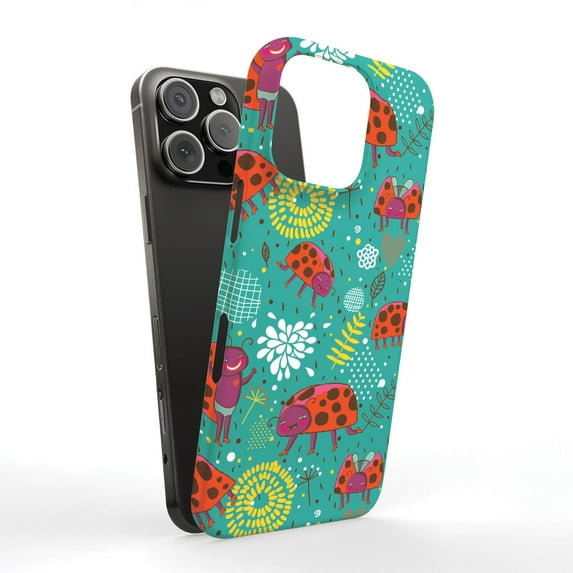 For Apple iPhone 7, Hard Shell Case, Ladybugs 1 Print, USA - Walmart.com