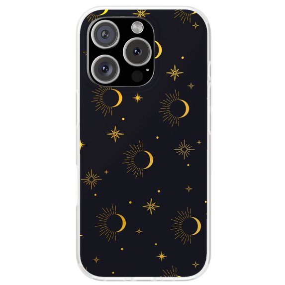 For Apple iPhone 7 Plus, Soft Matte Case, Moon Sun Stars Print, USA - Walmart.com