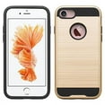 thumbnail image 1 of For Apple iPhone 8/7/6s/6 Plus Case, [10 FT Military Grade Drop Protection] [Non-Slip] Heavy Duty Shockproof Case for iPhone 7/8 Plus 5.5” Gold, 1 of 2