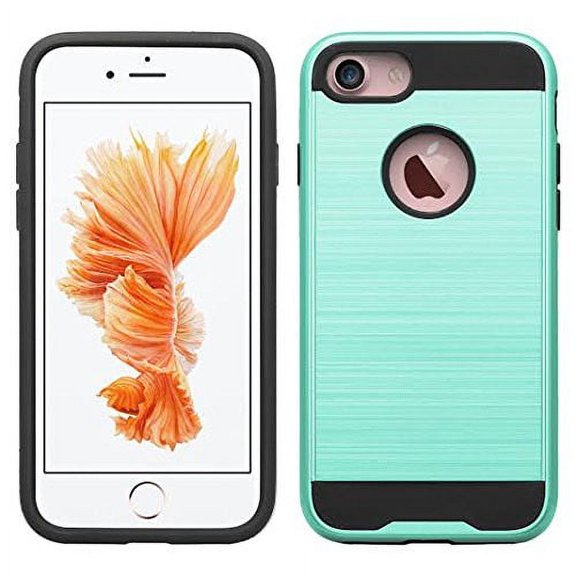 For Apple iPhone 8/7/6s/6 Plus Case, [10 FT Military Grade Drop Protection] [Non-Slip] Heavy Duty Shockproof Case for iPhone 7/8 Plus 5.5” Teal