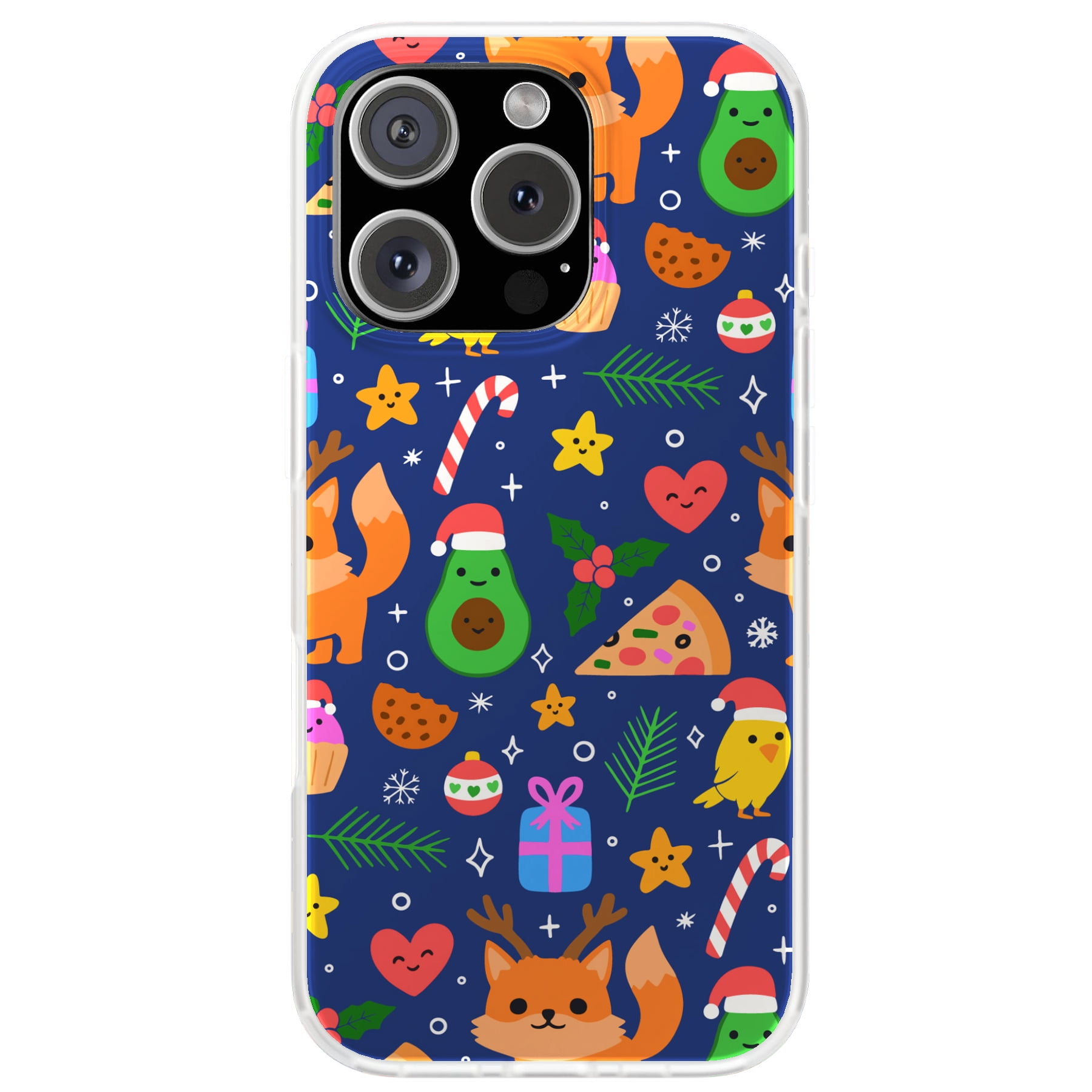 For Apple iPhone 8 Plus, Soft Matte Case, Cute Xmas Print, USA - Walmart.com
