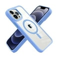 thumbnail image 1 of For Apple iPhone SE 3 (2022) SE/8/7 MagSafe Compatible Transparent Greatest Clear Acrylic with Color Frame TPU Hybrid Cover ,Xpm Phone Case [ Clear Light Blue ], 1 of 1