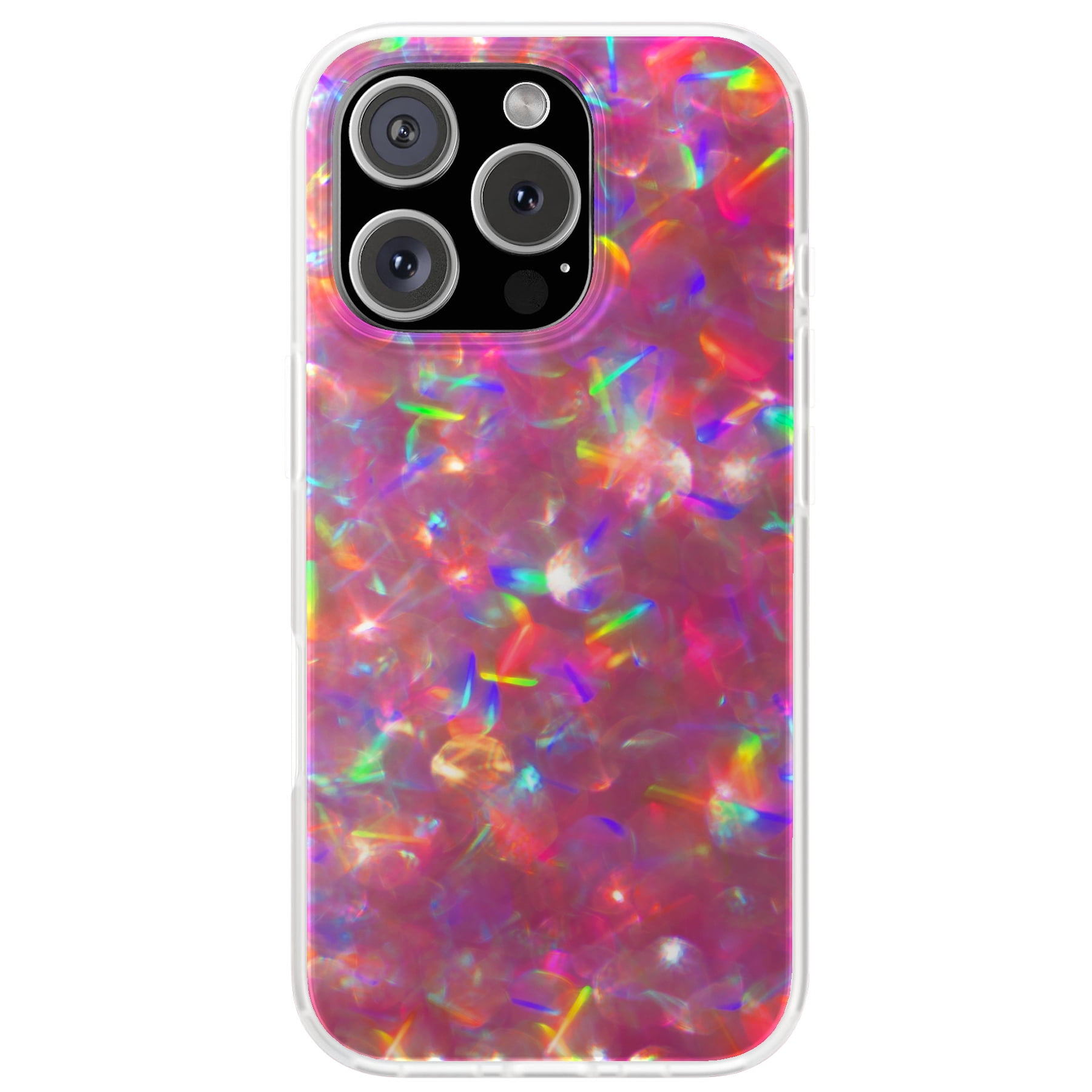 For Apple iPhone X, Soft Matte Case, Dazzling Pink Print, USA - Walmart.com