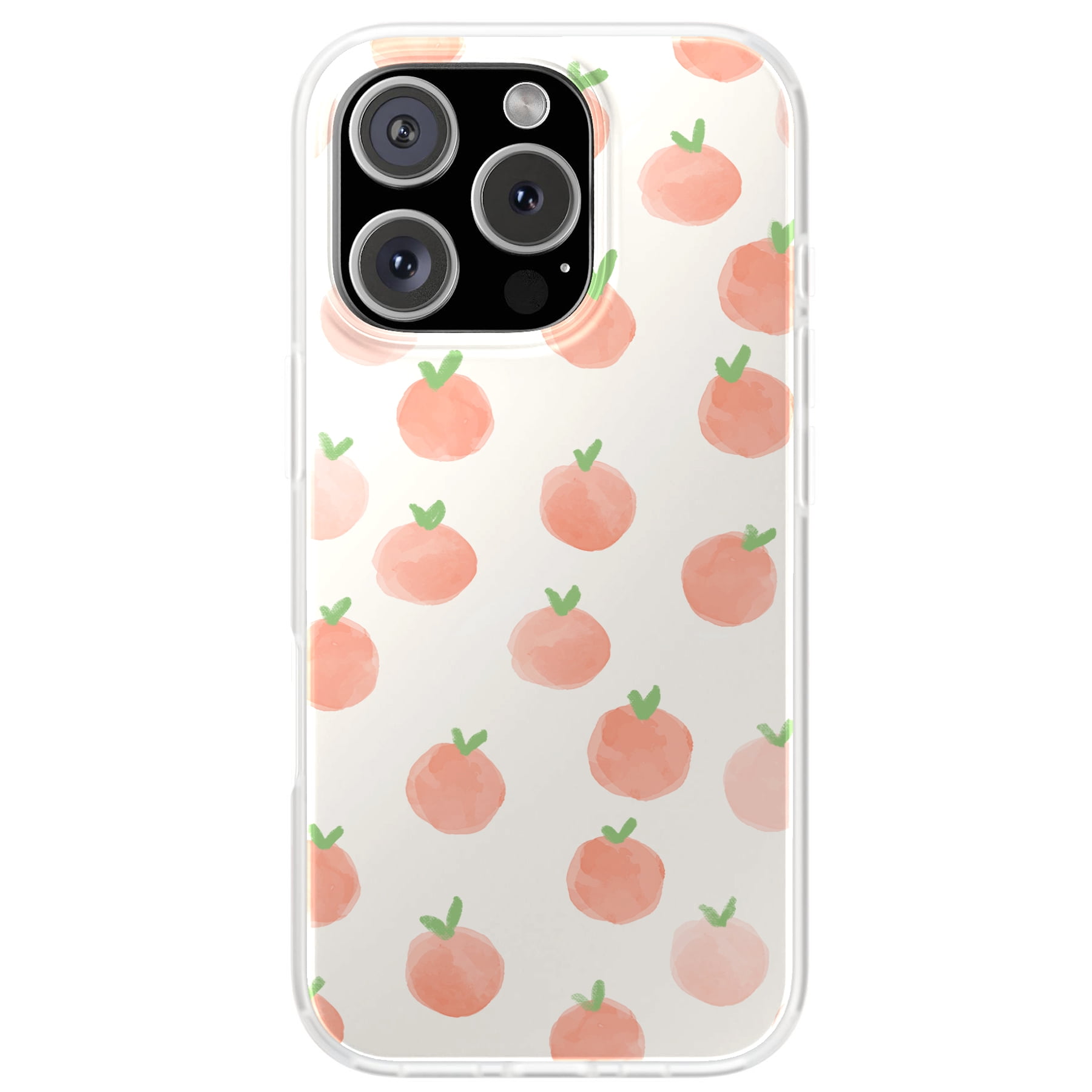 For Apple iPhone X, Soft Matte Case, Orange Painting Print, USA ...