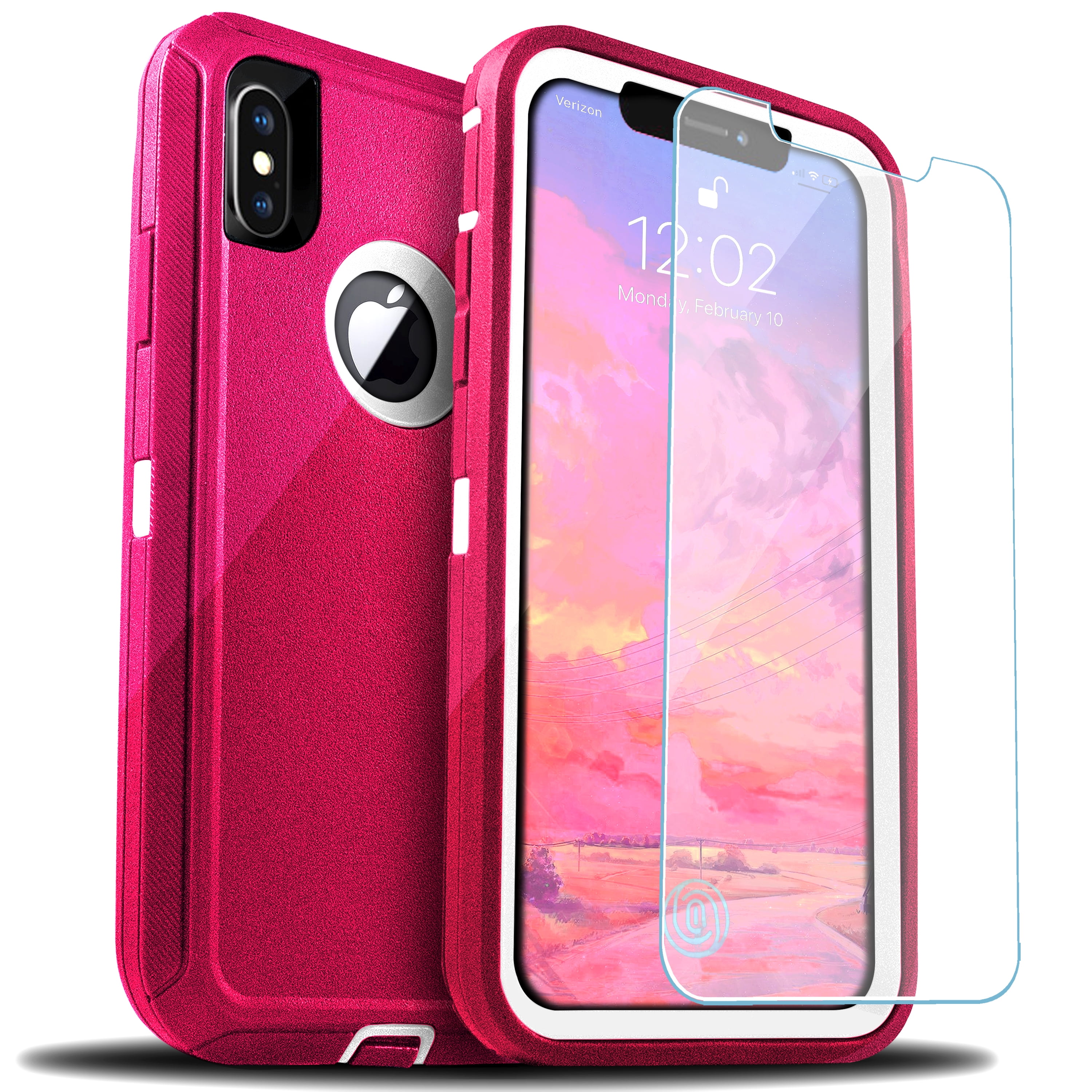 Pink Defender Iphone Xr Case Apple IPhone XR Shockproof Case