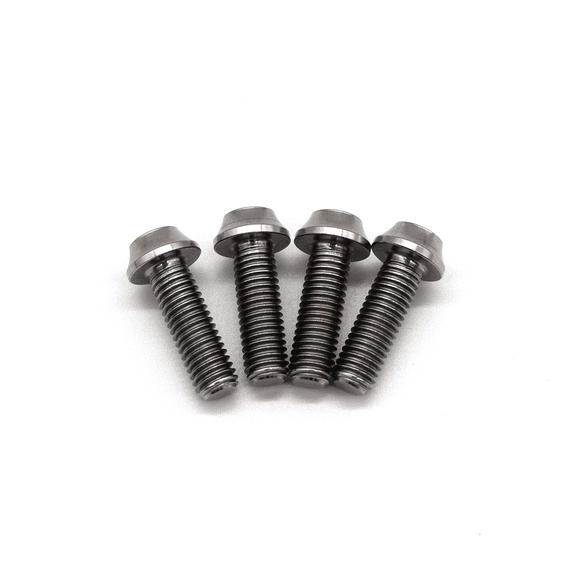 For Arashi Rearsets Universal Replacement Bolts Screws Titanium alloy M8 x 25mm x 1.25 mm Pitch Hex Allen Socket Head