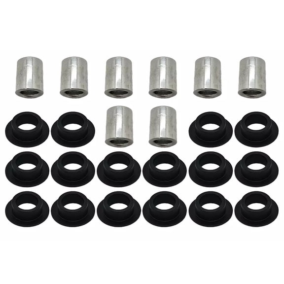 For Arctic Cat 400 454 500 650 4X4 All 4 Shocks Bushing Bearing Kit Top & Bottom