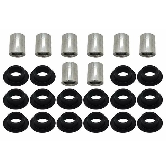 For Arctic Cat 400 454 500 650 4X4 All 4 Shocks Bushing Bearing Kit Top & Bottom
