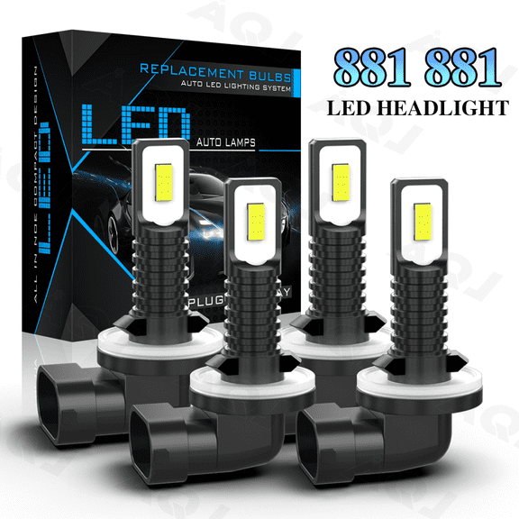 For Arctic Cat Prowler 650 HDX 500 700 -4PC LED HI/Lo Beam Headlight Light Bulbs