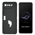 thumbnail image 1 of For Asus ROG Phone 7 TPU 1-Piece Flexible Skin Cover Phone Case - Black, 1 of 5