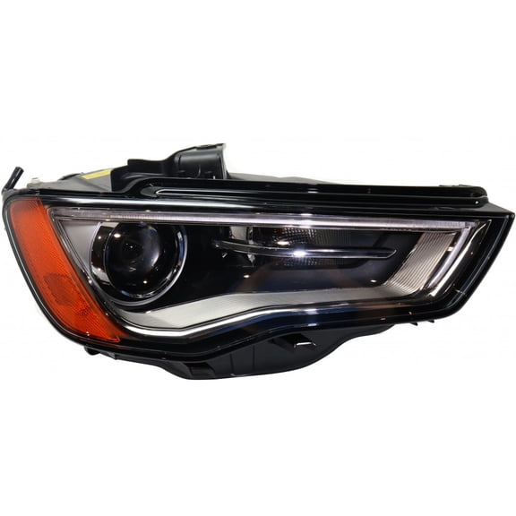 For Audi A3 2015 2016 Headlight Assembly Passenger Side | Lens & Housing | HID | Replacement For AU2503191 | 191275298060, 8V0941044B