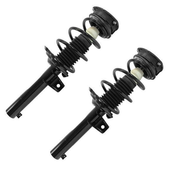 For Audi A3 Quattro Volkswagen Golf GTI Pair Front Shock Strut w/ Spring - BuyAutoParts