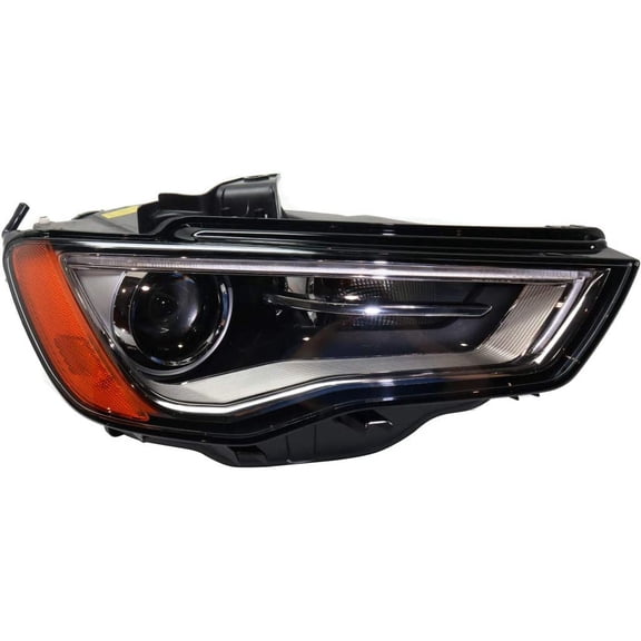 For Audi A3/S3 2015 2016 Passenger Side Headlight | Composite | HID | CAPA | Replacement For AU2503191 | 8V0941044B